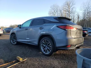 2021 Lexus RX with VIN 2T2YGMDA5MC058704, listed as a Copart auction lot 81347274 with 52,338 mi miles and Salvage Title. Bid and sale history available at carsss.com. Image 2.