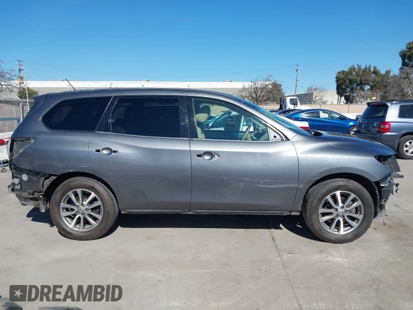 2015 Nissan Pathfinder SV z VIN 5N1AR2MN7FC634047, wystawiony jako IAAI lot #41678376 z przebiegiem 151 580 mil mil oraz . Historia ofert i sprzedaży dostępna na DreamBid. Obrazek 14.