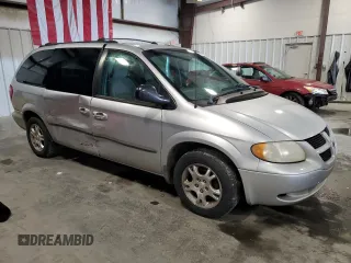 2002 Dodge Caravan EX with VIN 2B8GP74L52R545395, listed as a Copart auction lot 73594244 with 294,390 mi miles and Salvage Title. Bid and sale history available at carsss.com. Image 4.