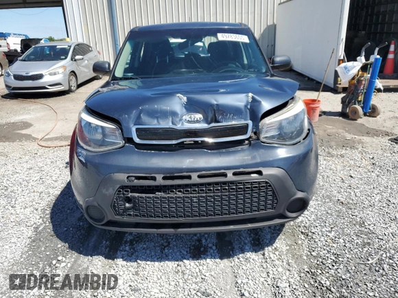 2015 Kia Soul + with VIN KNDJP3A52F7150784, listed as a Copart auction lot 49783605 with 142,420 mi miles and Salvage Title. Bid and sale history available at carsss.com. Image 5.