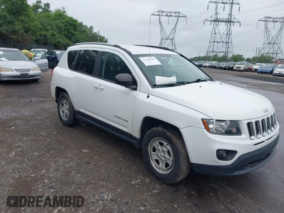2017 Jeep Compass Sport SE с VIN 1C4NJCBA5HD123436, выставлен на аукционе IAAI как лот 42622235 с пробегом 135 334 миль миль и . История ставок и продаж доступна на DreamBid. Изображение 1.
