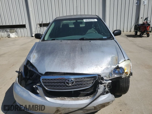 2007 Toyota Corolla CE with VIN 1NXBR32E47Z793830, listed as a Copart auction lot 50402245 with 195,154 mi miles and Salvage Title. Bid and sale history available at carsss.com. Image 5.