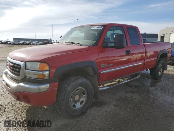 2006 GMC Sierra 2500HD SLT z VIN 1GTHK29D86E204359, wystawiony jako Copart lot #50213335 z przebiegiem 342 210 mil mil oraz Szkoda całkowita • Salvage title. Historia ofert i sprzedaży dostępna na DreamBid. Obrazek 1.
