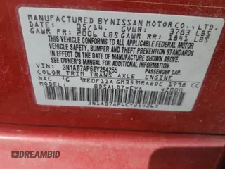 2014 Nissan Sentra S with VIN 3N1AB7AP6EY254265, listed as a Copart auction lot 54309965 with 151,071 mi miles and Clean Title. Bid and sale history available at DreamBid. Image 12.