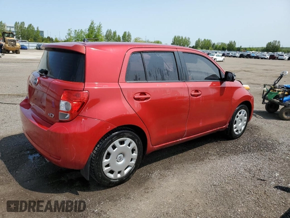 2011 Scion xD with VIN JTKKU4B47B1007957, listed as a Copart auction lot 59123355 with 94,963 mi miles and Clean title. Bid and sale history available at DreamBid. Image 3.