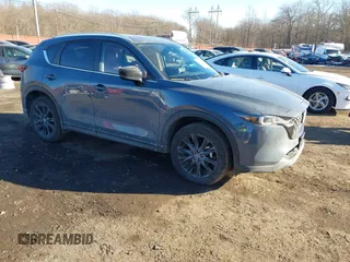 2024 Mazda CX-5 2.5 S Carbon Edition with VIN JM3KFBCL3R0488079, listed as a IAAI auction lot 41429227 with 4,360 mi miles. Bid and sale history available at carsss.com. Image 1.
