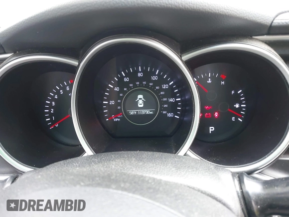 2015 Kia Optima EX with VIN 5XXGN4A7XFG423145, listed as a IAAI auction lot 42068943 with 113,730 mi miles and . Bid and sale history available at DreamBid. Image 7.