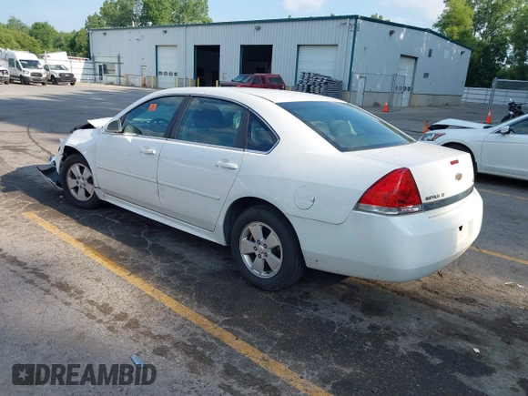 2011 Chevrolet Impala LT Fleet with VIN 2G1WG5EK8B1162844, listed as a IAAI auction lot 42636721 with 174,843 mi miles and . Bid and sale history available at DreamBid. Image 3.