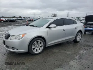 2013 Buick LaCrosse Leather with VIN 1G4GC5E38DF157344, listed as a Copart auction lot 45182585 with 51,498 mi miles and Salvage Title. Bid and sale history available at carsss.com. Image 1.
