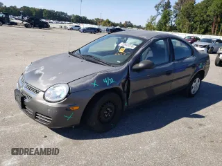 2003 Dodge Neon SE with VIN 1B3ES26C73D214222, listed as a Copart auction lot 75835374 with 181,483 mi miles and Salvage Title. Bid and sale history available at carsss.com. Image 1.
