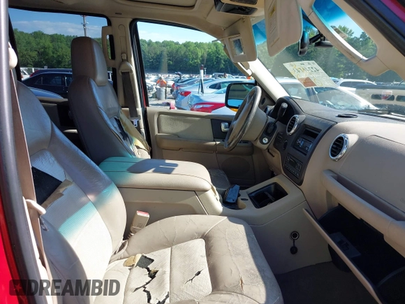 2003 Ford Expedition Eddie Bauer with VIN 1FMFU18L13LA10750, listed as a IAAI auction lot 42246143 with 281,881 mi miles and . Bid and sale history available at DreamBid. Image 5.