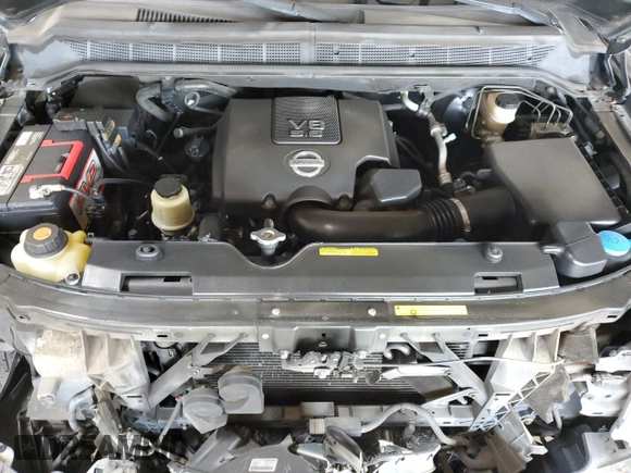 2008 Nissan Titan SE with VIN 1N6AA06A78N340033, listed as a Copart auction lot 52544495 with 134,254 mi miles and Salvage Title. Bid and sale history available at carsss.com. Image 11.