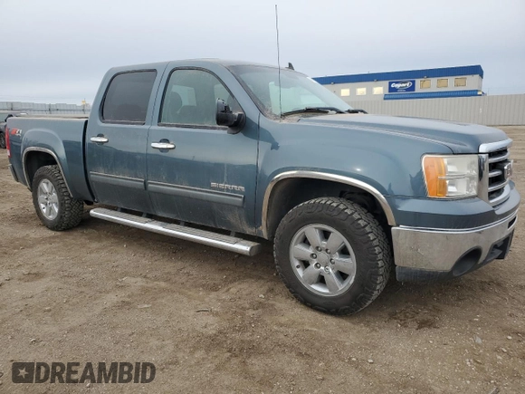2012 GMC Sierra 1500 SLE with VIN 3GTP2VE7XCG229748, listed as a Copart auction lot 49406955 with 132,606 mi miles and Salvage Title. Bid and sale history available at DreamBid. Image 4.