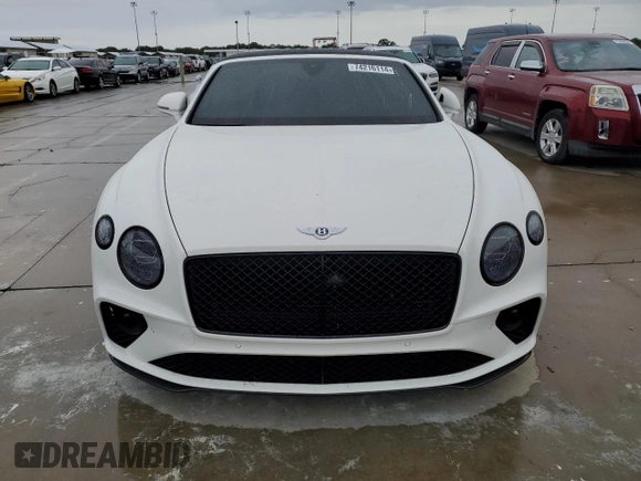 2022 Bentley Continental GT with VIN SCBDT4ZG5NC091467, listed as a Copart auction lot 74216114 with Not Provided miles and Salvage Title. Bid and sale history available at DreamBid. Image 5.
