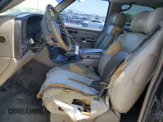 2002 GMC Yukon Denali z VIN 1GKEK63U62J241161, wystawiony jako Copart lot #58350085 z przebiegiem Nie podano mil oraz Szkoda całkowita • Salvage title. Historia ofert i sprzedaży dostępna na DreamBid. Obrazek 7.
