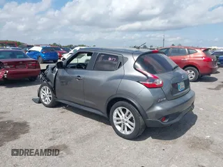 2015 Nissan Juke SV with VIN JN8AF5MV8FT553710, listed as a IAAI auction lot 41522207 with 114,824 mi miles. Bid and sale history available at carsss.com. Image 3.