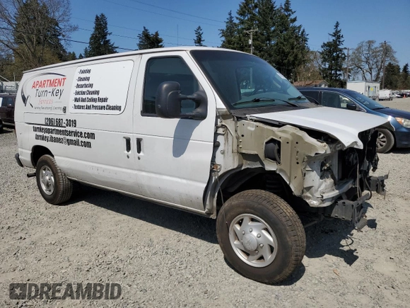 2008 Ford Econoline Cargo Commercial z VIN 1FTNE24W78DA18081, wystawiony jako Copart lot #54055265 z przebiegiem 162 658 mil mil oraz Szkoda całkowita • Salvage title. Historia ofert i sprzedaży dostępna na DreamBid. Obrazek 4.