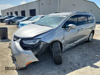 2021 Chrysler Pacifica Touring L с VIN 2C4RC1BG7MR585055, выставлен на аукционе Copart как лот 64984625 с пробегом 77 806 миль миль и На запчасти • Non repairable. История ставок и продаж доступна на DreamBid. Изображение 1.