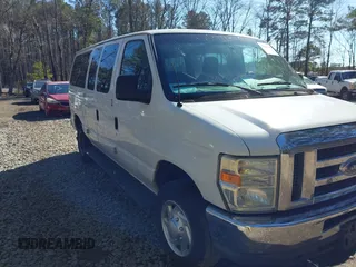 2011 Ford Econoline Passenger XL with VIN 1FBNE3BL8BDA78431, listed as a IAAI auction lot 41604795 with 179,493 mi miles. Bid and sale history available at carsss.com. Image 1.