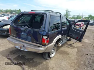 2001 Ford Explorer Eddie Bauer z VIN 1FMZU74E01ZA15102, wystawiony jako IAAI lot #42296412 z przebiegiem 163 954 mil mil oraz . Historia ofert i sprzedaży dostępna na DreamBid. Obrazek 4.