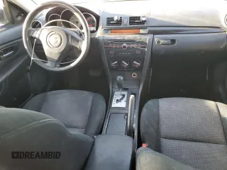 2008 Mazda 3 i Sport with VIN JM1BK12F281778705, listed as a Copart auction lot 89202195 with 243,541 mi miles and Salvage Title. Bid and sale history available at DreamBid. Image 8.