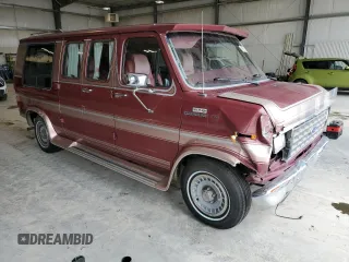 1989 Ford Econoline Cargo with VIN 1FDEE14H4KHC07245, listed as a Copart auction lot 51862145 with 911,092 mi miles and Salvage Title. Bid and sale history available at DreamBid. Image 4.