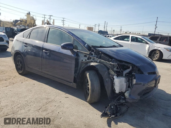 2013 Toyota Prius One with VIN JTDKN3DU1D0349859, listed as a Copart auction lot 45560535 with 167,136 mi miles and Salvage Title. Bid and sale history available at carsss.com. Image 4.