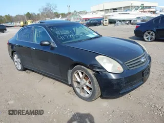 2005 Infiniti G35 with VIN JNKCV51F15M302264, listed as a IAAI auction lot 41799433 with Not Provided miles. Bid and sale history available at carsss.com. Image 1.