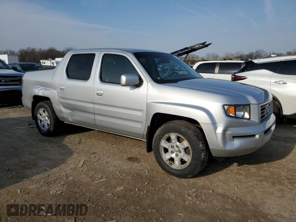 2008 Honda Ridgeline RTS with VIN 2HJYK16448H539513, listed as a Copart auction lot 52748605 with 95,568 mi miles and Clean Title. Bid and sale history available at carsss.com. Image 4.
