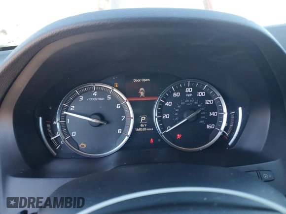 2014 Acura MDX Advance with VIN 5FRYD3H86EB012941, listed as a Copart auction lot 87821975 with 168,520 mi miles and Salvage title. Bid and sale history available at DreamBid. Image 9.