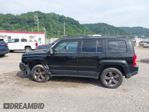 2015 Jeep Patriot High Altitude with VIN 1C4NJRFB9FD272192, listed as a IAAI auction lot 42621871 with 126,319 mi miles and . Bid and sale history available at DreamBid. Image 14.