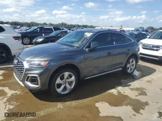 2024 Audi Q5 Sportback S line Premium Plus with VIN WA15AAFY5R2082406, listed as a Copart auction lot 74784724 with 804 mi miles and Non Repairable. Bid and sale history available at carsss.com. Image 1.
