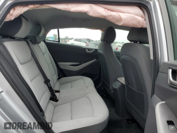 2022 Hyundai Ioniq Blue with VIN KMHC65LC4NU281486, listed as a Copart auction lot 56643665 with 53,396 mi miles and Salvage title. Bid and sale history available at DreamBid. Image 11.