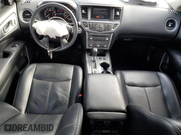 2019 Nissan Pathfinder S with VIN 5N1DR2MM8KC647517, listed as a Copart auction lot 56204075 with 82,956 mi miles and Salvage title. Bid and sale history available at DreamBid. Image 8.