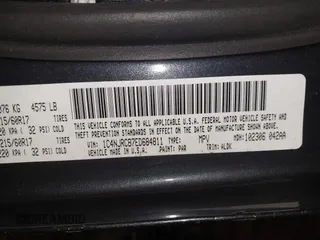 2014 Jeep Patriot Limited with VIN 1C4NJRCB7ED684811, listed as a IAAI auction lot 41833010 with 74,820 mi miles and . Bid and sale history available at carsss.com. Image 9.