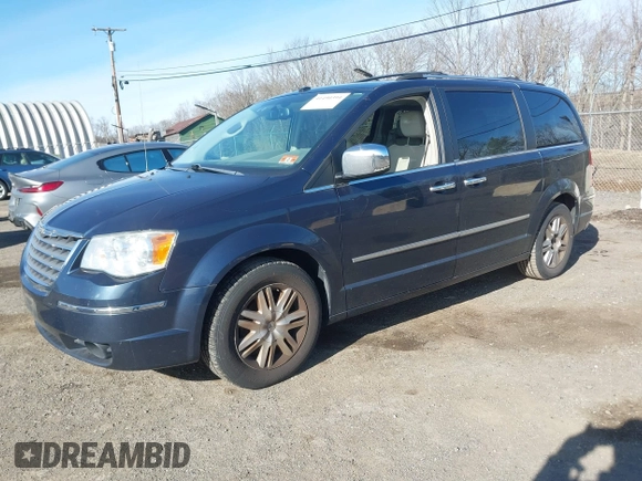2009 Chrysler Town & Country Limited with VIN 2A8HR64XX9R597270, listed as a IAAI auction lot 41490394 with 126,186 mi miles. Bid and sale history available at carsss.com. Image 2.