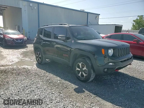 2020 Jeep Renegade Trailhawk z VIN ZACNJBC18LPM03643, wystawiony jako Copart lot #52447165 z przebiegiem 61 523 mil mil oraz Nie do naprawy • Non repairable. Historia ofert i sprzedaży dostępna na DreamBid. Obrazek 14.