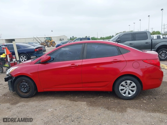 2016 Hyundai Accent SE with VIN KMHCT4AE6GU125539, listed as a IAAI auction lot 41906648 with 100,323 mi miles. Bid and sale history available at carsss.com. Image 14.