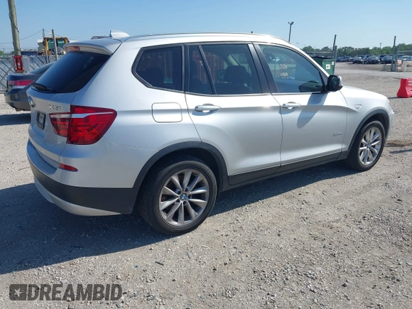 2014 BMW X3 xDrive28i with VIN 5UXWX9C59E0D35350, listed as a IAAI auction lot 42569283 with 172,808 mi miles and . Bid and sale history available at DreamBid. Image 4.