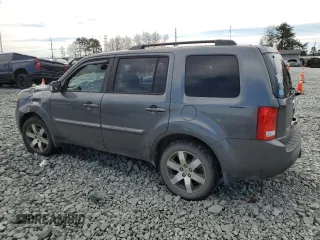 2012 Honda Pilot Touring with VIN 5FNYF3H90CB029042, listed as a Copart auction lot 46757515 with 249,151 mi miles and Salvage Title. Bid and sale history available at carsss.com. Image 2.