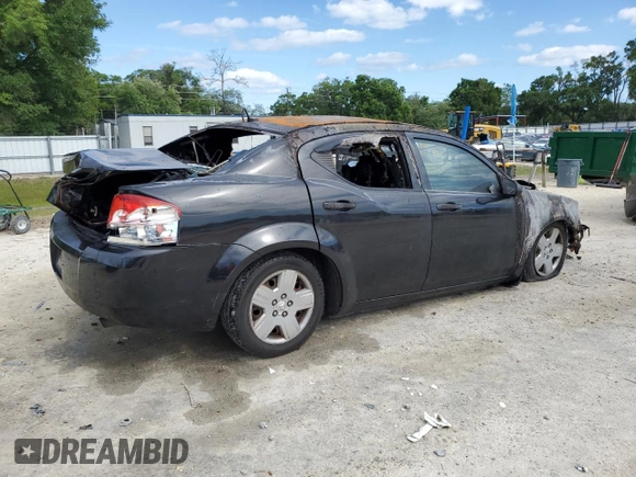 2010 Dodge Avenger SXT with VIN 1B3CC4FB2AN136172, listed as a Copart auction lot 52784295 with 0 mi miles and Non Repairable. Bid and sale history available at carsss.com. Image 3.
