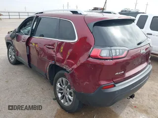 2021 Jeep Cherokee Latitude Plus with VIN 1C4PJMLB8MD147844, listed as a IAAI auction lot 42073064 with 93,197 mi miles and . Bid and sale history available at DreamBid. Image 3.