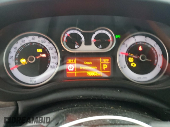 2014 FIAT 500L Trekking with VIN ZFBCFADH1EZ019373, listed as a Copart auction lot 87916725 with 75,862 mi miles and Salvage Title. Bid and sale history available at DreamBid. Image 9.
