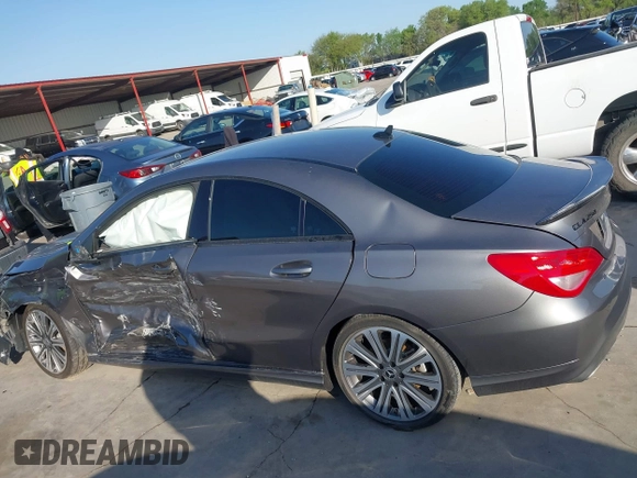 2018 Mercedes-Benz CLA 250 with VIN WDDSJ4EB5JN648760, listed as a IAAI auction lot 41837463 with 58,723 mi miles and . Bid and sale history available at DreamBid. Image 14.