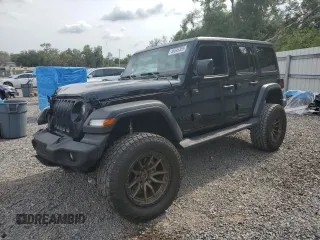2023 Jeep Wrangler Sport z VIN 1C4HJXDG1PW618533, wystawiony jako Copart lot #56345355 z przebiegiem 24 489 mil mil oraz Nie do naprawy • Non repairable. Historia ofert i sprzedaży dostępna na DreamBid. Obrazek 1.