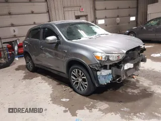 2018 Mitsubishi Outlander Sport SE 2.4 with VIN JA4AR3AW1JU012676, listed as a IAAI auction lot 41618788 with 153,515 mi miles. Bid and sale history available at carsss.com. Image 1.