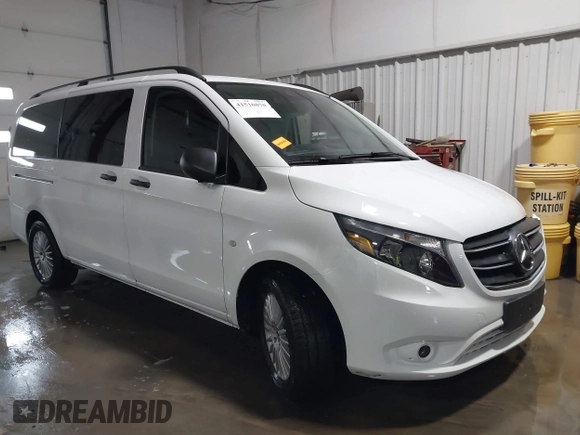 2023 Mercedes-Benz Metris with VIN W1WV0FEY8P4332203, listed as a IAAI auction lot 41510870 with 8,203 mi miles and . Bid and sale history available at DreamBid. Image 14.