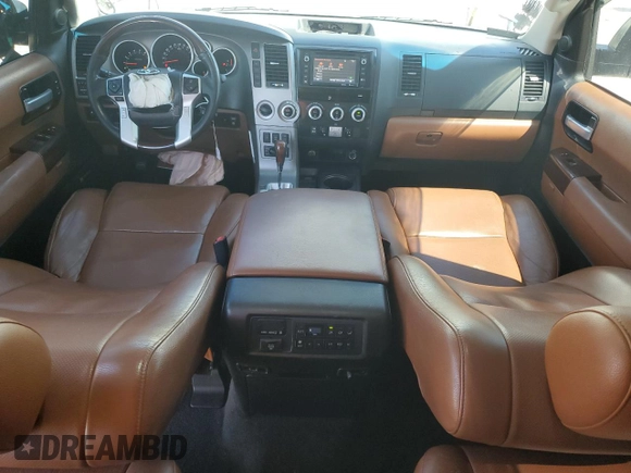 2014 Toyota Sequoia Platinum with VIN 5TDDW5G15ES109389, listed as a Copart auction lot 70515204 with 187,051 mi miles and Salvage Title. Bid and sale history available at carsss.com. Image 8.