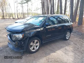 2017 Jeep Compass High Altitude with VIN 1C4NJDEB8HD191739, listed as a IAAI auction lot 41877174 with 142,327 mi miles. Bid and sale history available at carsss.com. Image 18.