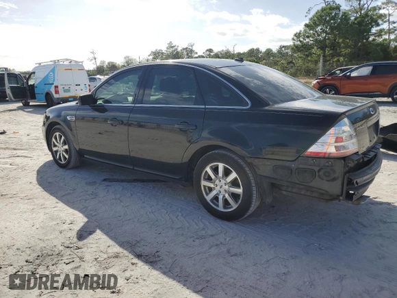 2008 Ford Taurus SEL with VIN 1FAHP24W68G176147, listed as a Copart auction lot 81000194 with 160,527 mi miles and Salvage Title. Bid and sale history available at carsss.com. Image 2.